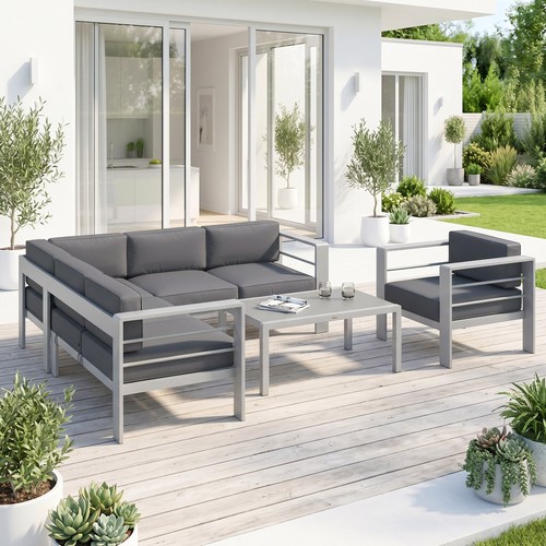Piece garden sofa - set, with