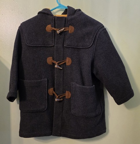 Vtg benetton kids wool duffle - kids,