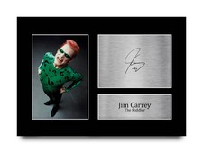 Jim Carrey Signed The Riddler