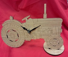 Wood effect wall or mantel