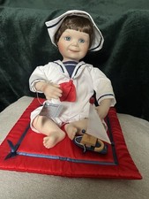 Ashton Drake Sailor Boy (Justin)10” HAND SIGNED By Yolanda Bello! 
