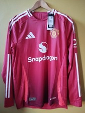 Manchester United 2024/25 Authentic/Player Spec Home Shirt IT1988 BNWT Medium