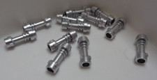 Lego Spare Parts 64567 6051389 Light saber Hilt Straight Metallic Silver x12