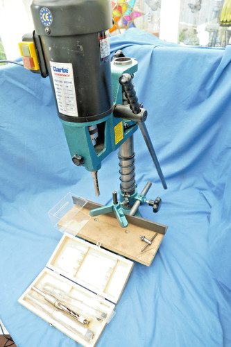 Clarke mortising machine with - clarke,