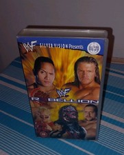 WWF REBELLION 1999 VHS