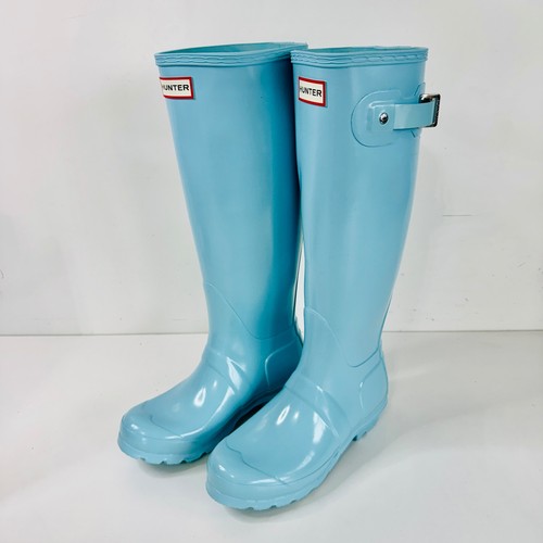 Wellies hunter gloss blue pale - hunter,