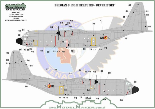 Model maker decals - d72189, 1:72