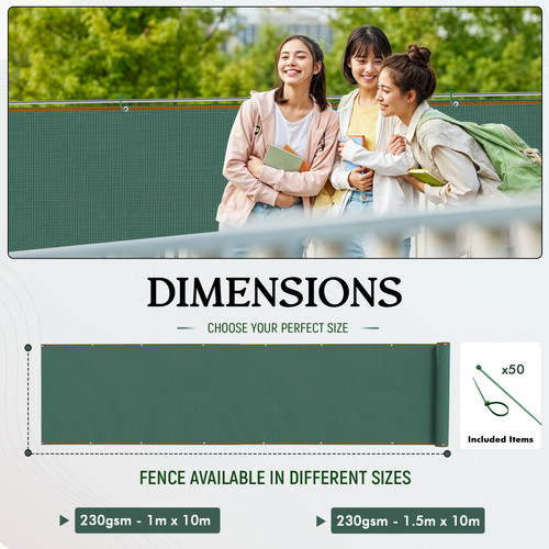 Fence privacy screen - privacy, windbreak