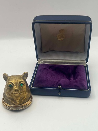 Antique faberge stamped - antique, bear's