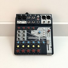 Soundcraft NotePad 8FX - 8 Channel Analogue Audio Mixer - Tested