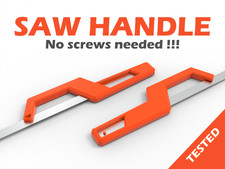 Mini Hacksaw Handle No Screws Needed Saw Tool Metalworking Tested