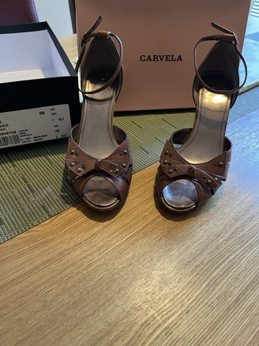 Carvela shoes camel brown - shoes,