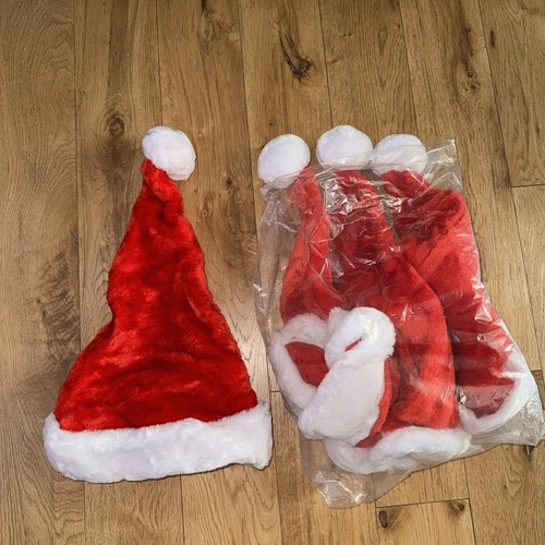 Xmas santa hats christmas - 5x,
