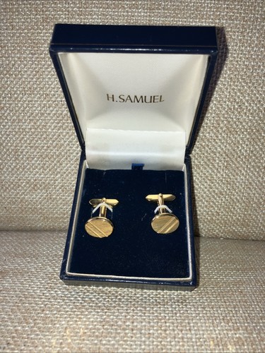 Cufflinks set man gold plated - man,