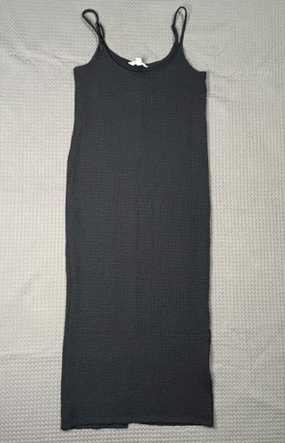 Ladies crinkled maxi dress - crinkled,