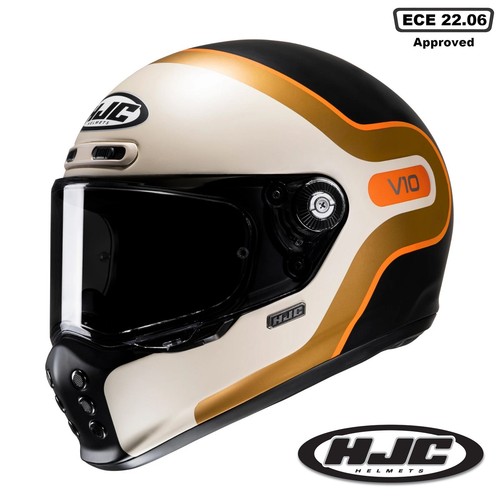 Hjc v10 grape mc7sf gold - v10,
