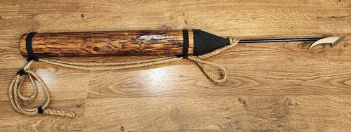Vintage whaling whale harpoon - whale,