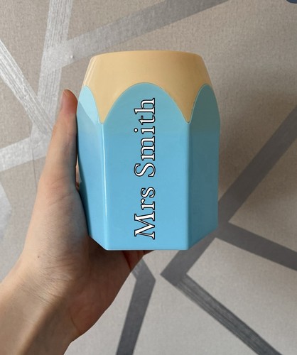 Personalised pencil pot - personalised,
