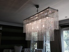 led Rectangular Long Crystal