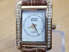 Ladies Elegant Limited Edition Tommy & Kate Gold Crystal Embellished Dress Watch