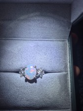 Sterling silver jelly opal - sterling,