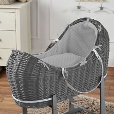 Baby Moses Basket Pod Grey