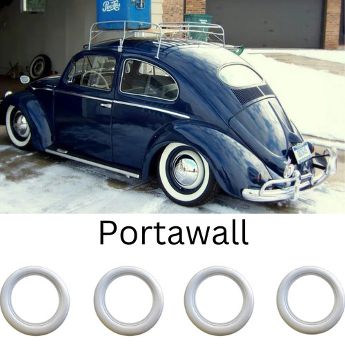 Tire trim white wall set - tire,