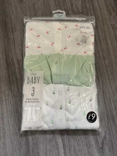 Baby girl sleepsuits newborn - newborn, 3