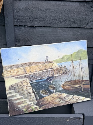Original coastal harbor oil - harbor,
