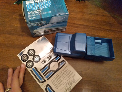 Avon 1973 blue ford - avon,