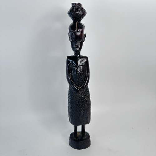 Vintage african wooden carved - african,