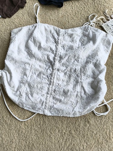 Primark white corset - primark, 18