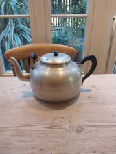 Aluminium Catering Teapot Vintage Large 8-Pint 4.5L with Pouring Handle