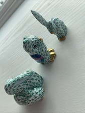 Herend Porcelain Badger Green