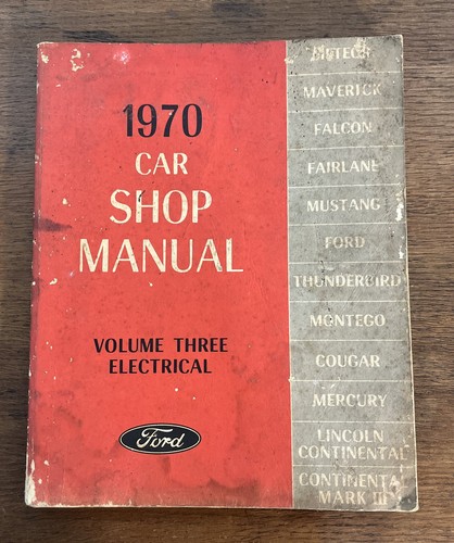 1970 ford car shop manual - 1970,