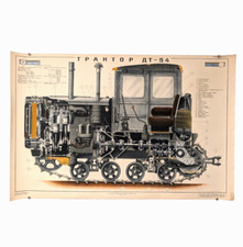 1954 Original Poster ☭ DT-54