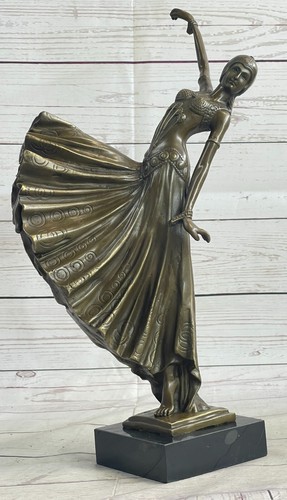Art deco handmade bronze - deco,