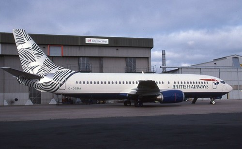 Aircraft colour slide n420 - aircraft,
