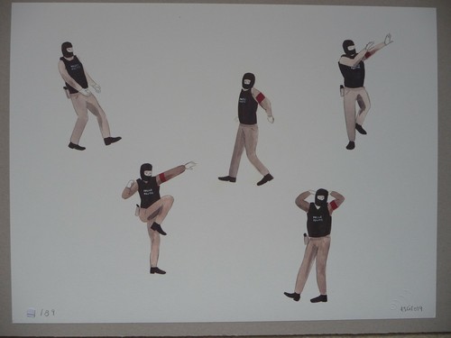 Escif ed89 signed numbered - escif,