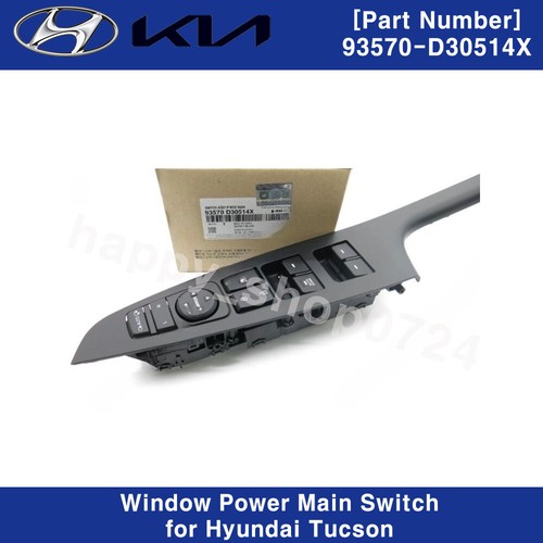 Oem window power main switch - window,