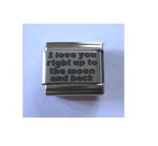 9mm Italian Charm Link  L117 I