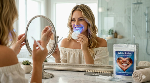 Led teeth whitening kit - whitening,