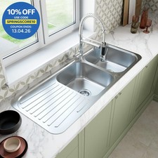 Stainless Steel Double Bowl
