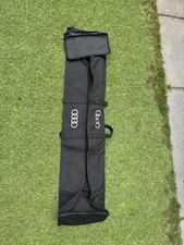 Brand New Audi Through Load Ski Bag - Zip Close Black Bag With Handles
