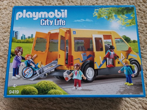 Playmobil 9419 school bus - school,