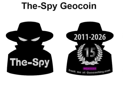 The spy geocoin - the-spy,