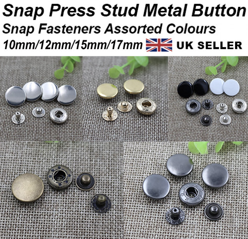 Press studs snap fasteners - press,