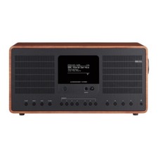 REVO SUPERCONNECT STEREO DAB+ FM DIGITAL INTERNET RADIO BLUETOOTH WALNUT/BLACK