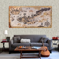Huge Silk Canvas Poster
