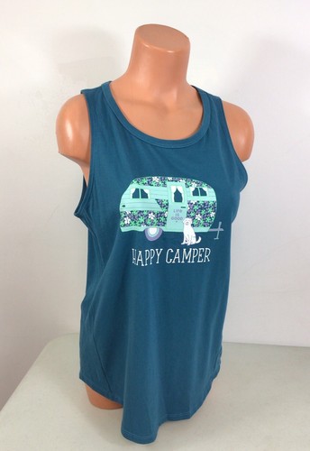 Life good happy camper - camper, tank